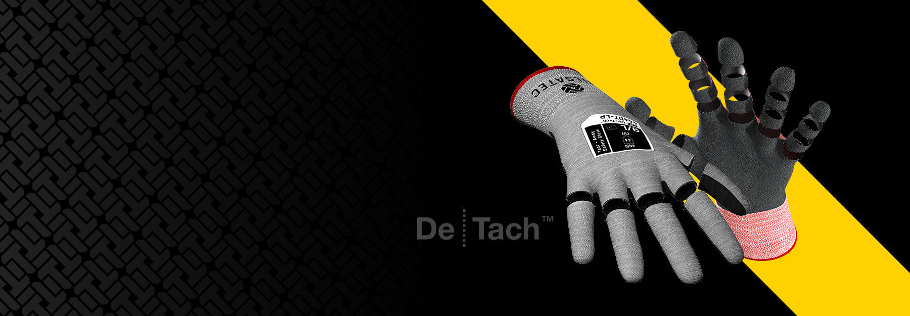 Hand — Tagged Product Family: DeTach™ (tear-away technology) — Tilsatec